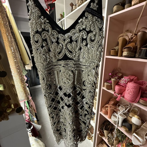 A Star Is Born Dress new, size L, black and white
