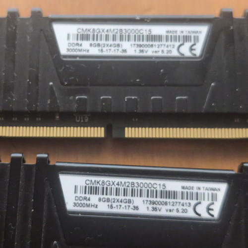 Corsair Vengeance LPX 8GB (2x4GB) DDR4 3000MHz RAM