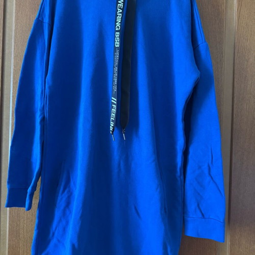 BSB sweatshirt dress like new, blue, size M