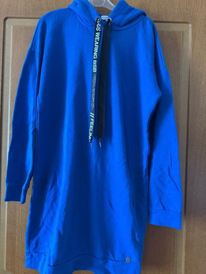 BSB sweatshirt dress like new, blue, size M