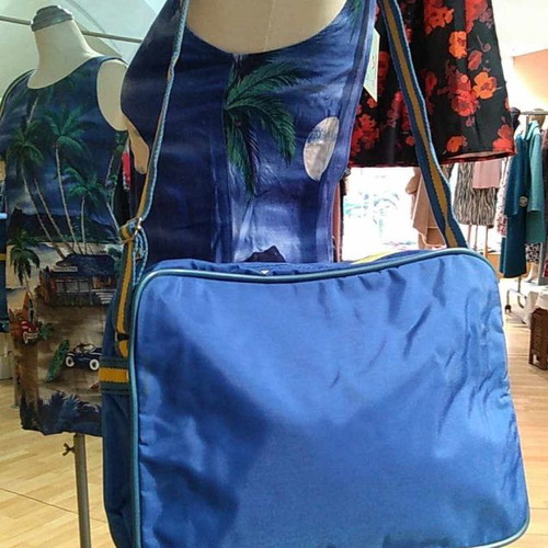 Vintage Lyc Sac school bag new, 1980s style