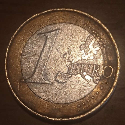 1 Euro Spain 2017 like new