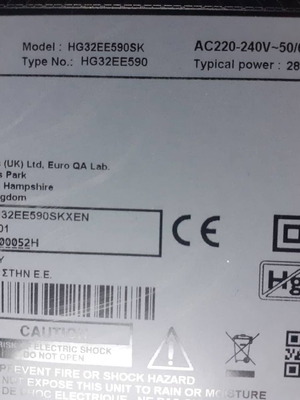 Samsung 32” μεταχειρισμένες πλακέτες για 2 τηλεοράσεις HG32EE590SK