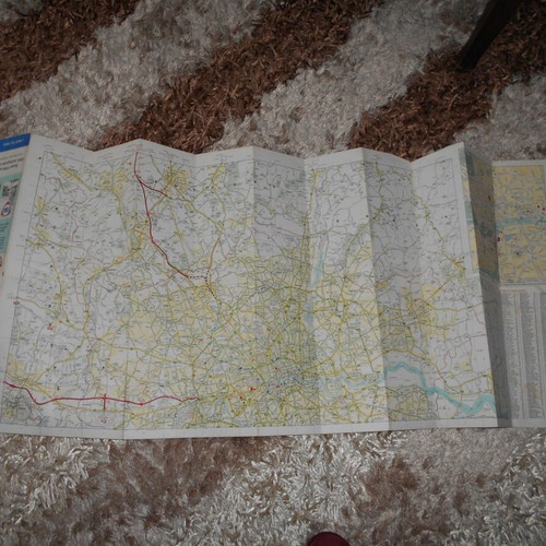 London road map by FINA used