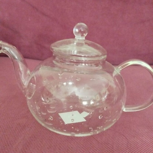 Glass teapot 750 ml for hot beverages