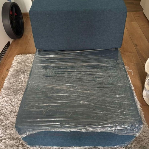 Single convertible armchair