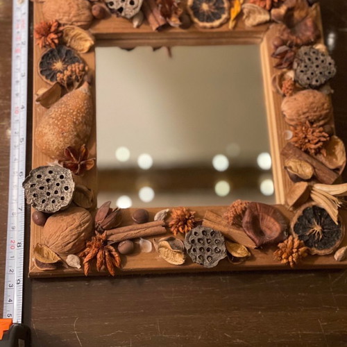 Handmade mirror 22x22 new