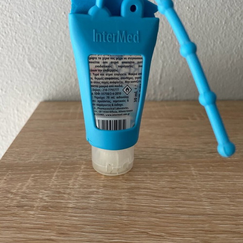 Owl hand sanitizer holder like new