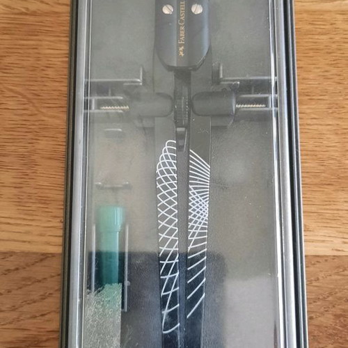 Γεωμετρικός διαβήτης Faber Castell μεταχειρισμένος, κωδ. 174488