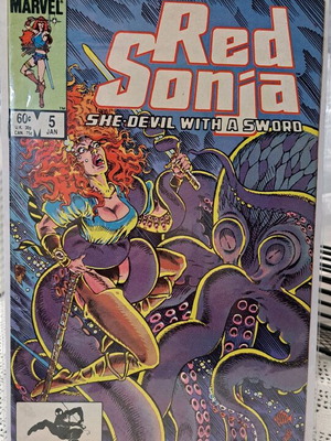Red Sonja She Devil with a Sword comic used Marvel Comics