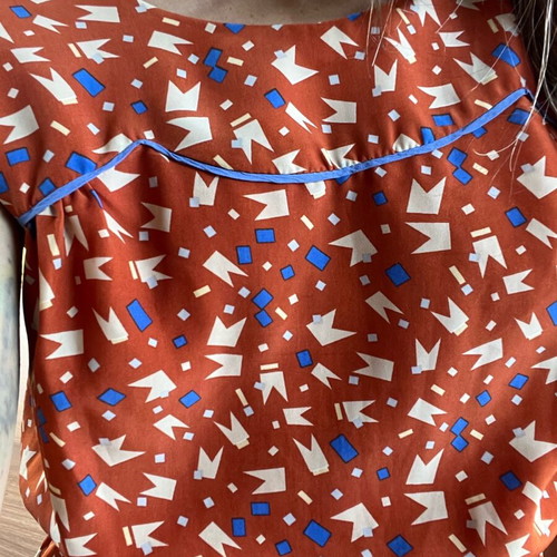 Dress colorful, like new, size S