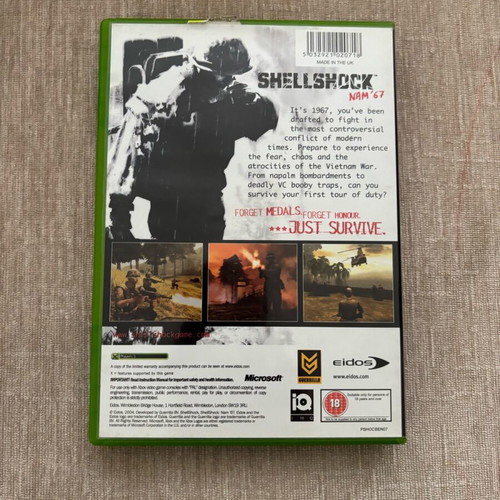 Shellshock Nam 67 Xbox Original used, complete English version