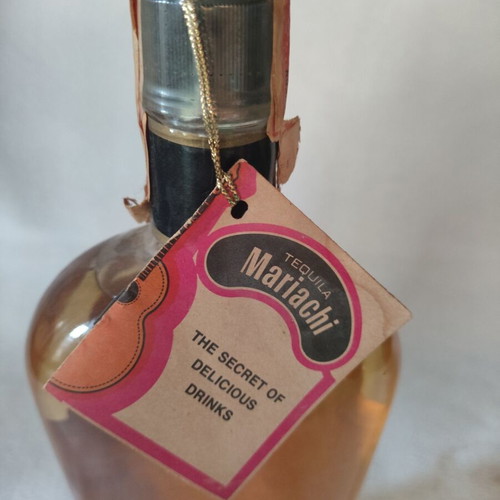 Mariachi Tequila Anejo Vintage Mexican Bottle 750ml Seagram’s de Mexico