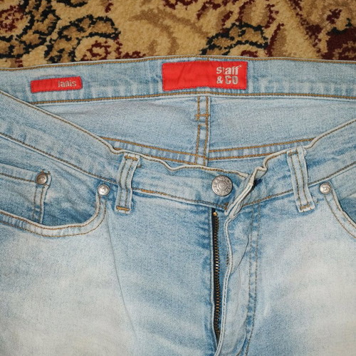 Flared jeans used, size L, fits medium-large