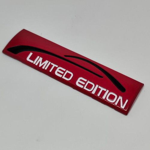 Metal Limited Edition Car Badge with 3M Sticker like new