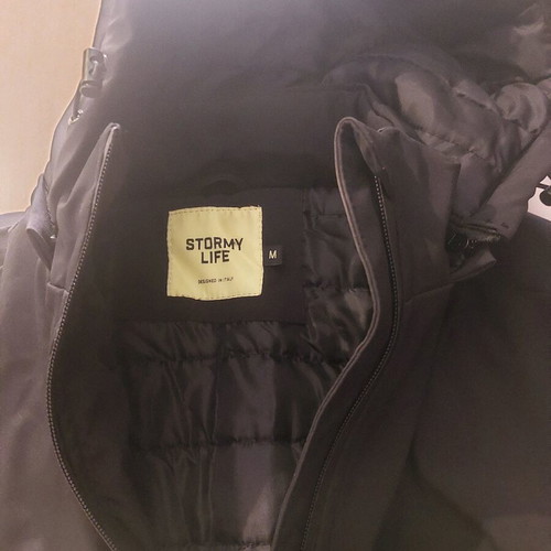Men's jacket like new, size M, black