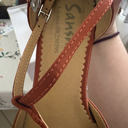 Dance shoes 7M leather used size 39