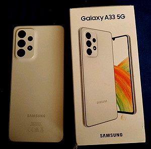 Samsung Galaxy A33 5G Dual SIM (6GB/128GB) Awesome White