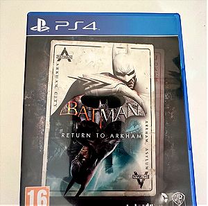 Batman Return to Arkham PS4 Game