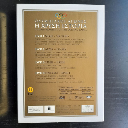 Olympic Games The Golden History DVD new