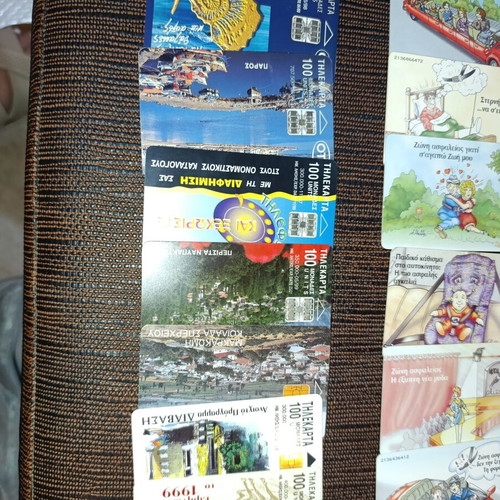 Phone cards used, pack of 30