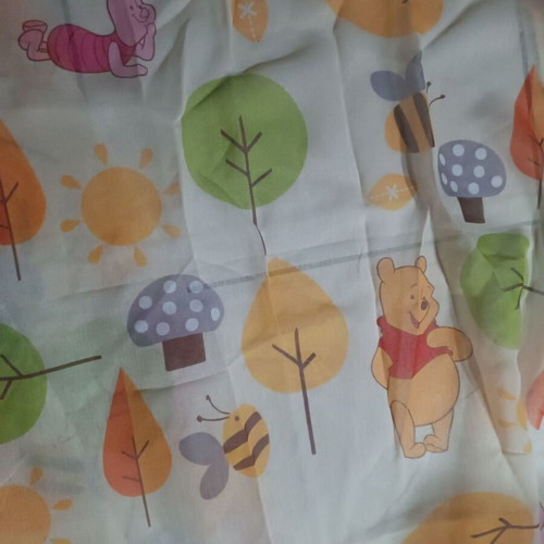 Winnie curtain for children's room like new