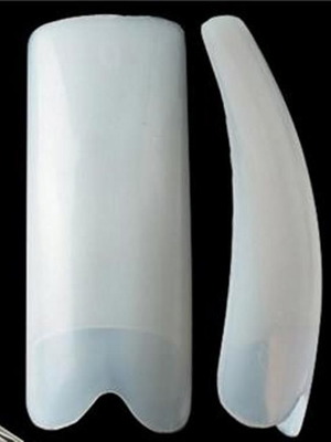 Case with 250 Nail Tips -FLEXY- natural new