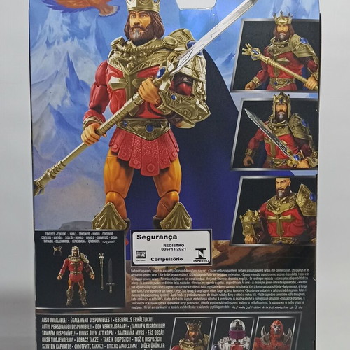 MOTU Masterverse King Randor action figure new, sealed