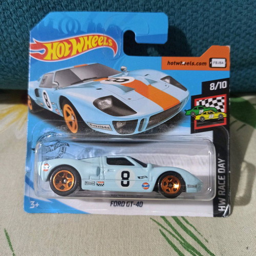 Hot Wheels Gulf Ford GT-40 HW Race Day 35/250 new