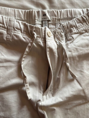 H&M pants beige-cream size M-L like new