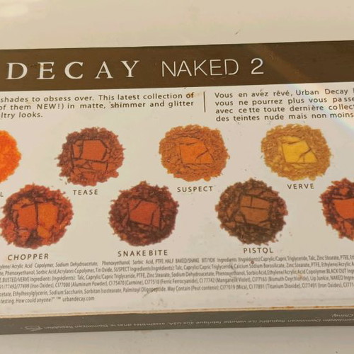 Urban Decay set used with 2 lipsticks, Naked palette, primer and eyeliner