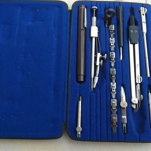 Original Richter Präcision case used, vintage German