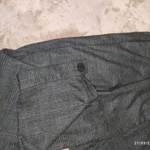 Zara pants L like new, wide fit anthracite gray with pleats