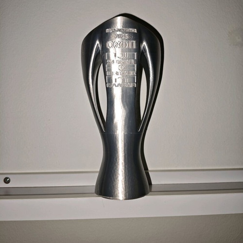 Κούπα Super League 3d printed σε γυαλιστερό ασημί, καινούργια