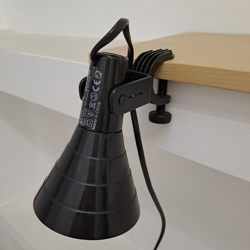 IKEA LAGRA desk lamps like new with clamp and 7W E14 bulbs