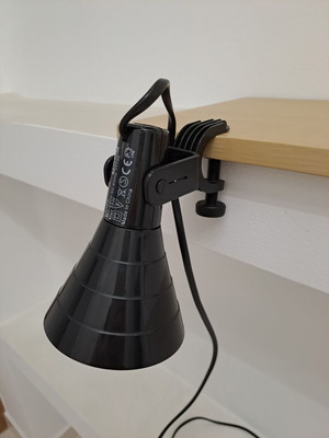 IKEA LAGRA desk lamps like new with clamp and 7W E14 bulbs