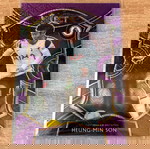  2020-21 Panini Chronicles - Select Premier League Heung-Min Son #24 Purple Mojo Prizm