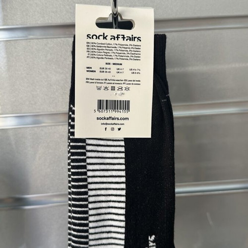 Cotton socks Sock Affairs, seamless with graphic design