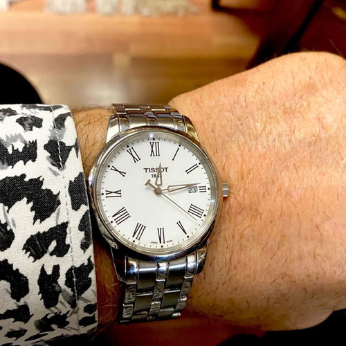 TISSOT classic watch used quartz with sapphire crystal