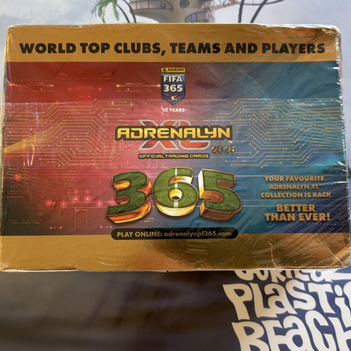 Panini FIFA 365 2025 Adrenalyn XL Paok box with limited edition cards
