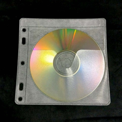 CD and DVD Sleeves pack of 8 like new, double-sided