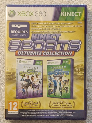 Xbox 360 Kinect Sports Ultimate Collection collectible, factory sealed