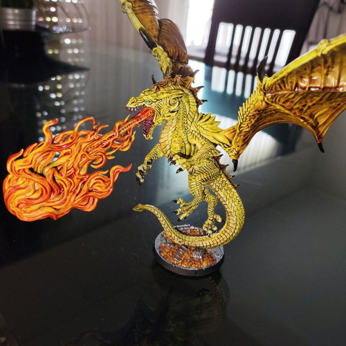 Durkar the Sovereign Serpent figure like new for Dungeons and Dragons