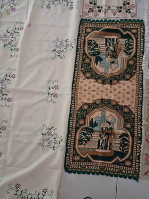 Handmade embroidery in excellent condition