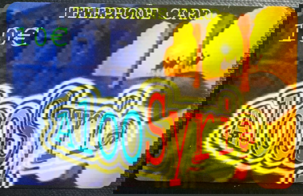 ALLO SYRIA, TELEPHONE CARD ,ανοιχτή ονομαστική αξία 10€