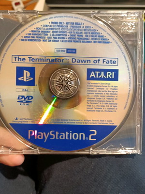 The Terminator Dawn of Fate PS2 σαν καινούργιο χωρίς κουτί και manual