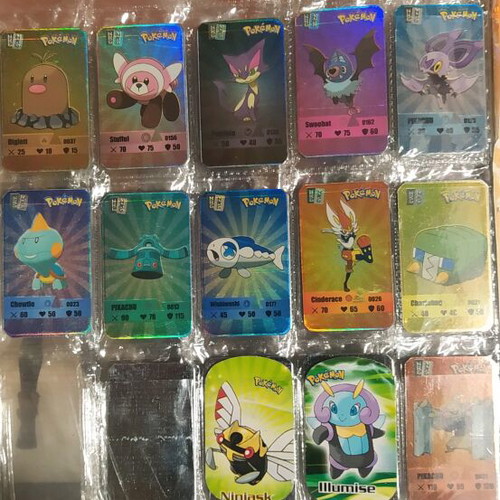 Pokemon tags used, pack of 27 pieces