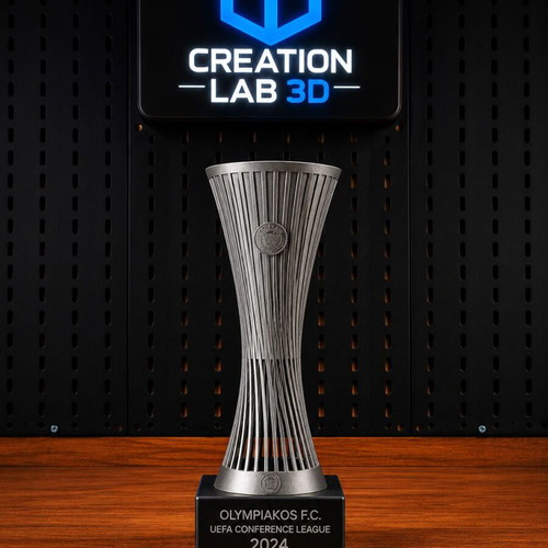 UEFA Conference League Olympiakos 2024 Collectible Trophy new