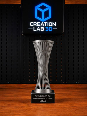 UEFA Conference League Olympiakos 2024 Collectible Trophy new