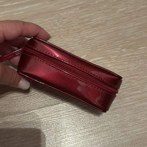 MAC Cosmetics mini pouch red new
